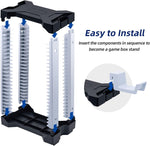 Mcbazel Video Game Storage Stand Tower for PS5 / PS4 / NS Switch / Xbox