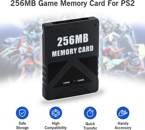 Mcbazel 256MB High Speed Game Memory Card for Playstation 2