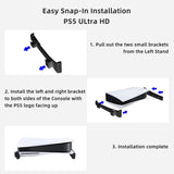 Mcbazel Horizontal Stand for PS5 Compatible with Playstation 5 Disc & Digital Editions