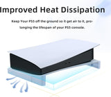 Mcbazel Horizontal Stand for PS5 Compatible with Playstation 5 Disc & Digital Editions