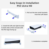 Mcbazel Horizontal Stand for PS5 Compatible with Playstation 5 Disc & Digital Editions