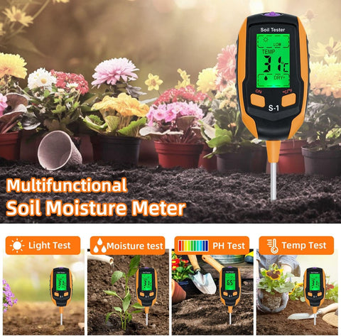 Multifunctional Soil Testing Meter