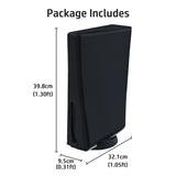 Dust Cover for PS5 Game Console - Black