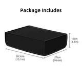 Horizontal Dust Cover for PS5 Game Console - Black