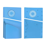 Replacement Side Panel Plate with Cooling Vent for PS5 Slim Disc Edition-Light Blue(2.0)