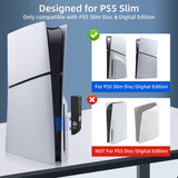 PGTECH 6 In 1 USB Hubs for PS5 Slim Digital/Disc Edition Console-Black(GP-524)