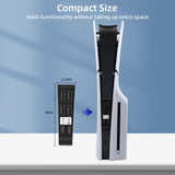 PGTECH 6 In 1 USB Hubs for PS5 Slim Digital/Disc Edition Console-Black(GP-524)