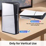 Transparent Dust Cover for PS5 Slim DE/UHD Gaming Console