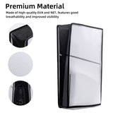 Transparent Dust Cover for PS5 Slim DE/UHD Gaming Console