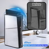 Transparent Dust Cover for PS5 Slim DE/UHD Gaming Console