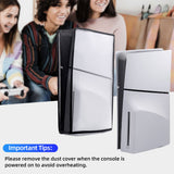 Transparent Dust Cover for PS5 Slim DE/UHD Gaming Console