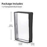Transparent Dust Cover for PS5 Slim DE/UHD Gaming Console