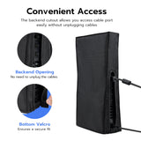 Mcbazel Dust Cover for PS5 Pro, Dust Cover Anti Scratch Protective Cover Sleeve for PS5 Pro Digital/Disc Edition Consoles – Black