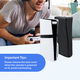 Mcbazel Dust Cover for PS5 Pro, Dust Cover Anti Scratch Protective Cover Sleeve for PS5 Pro Digital/Disc Edition Consoles – Black