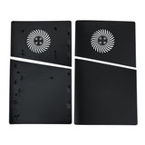 Replacement Side Panel Plate with Vent for PS5 Pro Digital Edition-Black
