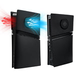 Replacement Side Panel Plate with Vent for PS5 Pro Digital Edition-Black