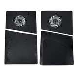 Mcbazel Replacement Side Panel Plate with Vent for PS5 Pro Disc Edition-Black