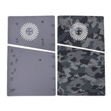 Mcbazel Replacement Side Panel Plate with Vent for PS5 Pro Digital Edition-Camouflage