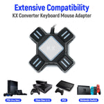 Mcbazel KX Keyboard & Mouse Converter Adapter for Switch / Xbox One / PS4 / PS3