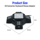Mcbazel KX Keyboard & Mouse Converter Adapter for Switch / Xbox One / PS4 / PS3
