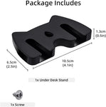 Mcbazel Under Desk Mount for Xbox Series X/S, Xbox One X/S, Xbox Elite 1/2, Xbox One, Xbox 360, Switch Pro Controller