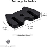 Mcbazel Under Desk Mount for Xbox Series X/S, Xbox One X/S, Xbox Elite 1/2, Xbox One, Xbox 360, Switch Pro Controller