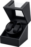 PU Leather Automatic Dual Watch Winder