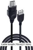 Mcbazel PC Female USB to Xbox Converter Adapter Cable for Original Gen. 1