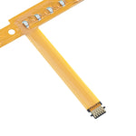 Mcbazel Replacement SL SR Left Right Sync Button Ribbon Flex Cable Set for Switch Joy-Con