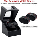 PU Leather Automatic Dual Watch Winder