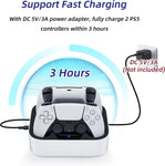 Mcbazel PS5 DualSense Controller Fast Charging Station