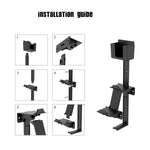 Mcbazel Controller and Headset Wall Mount Stand Holder for PS5 / PS4 / Xbox Series X&S / Switch Pro