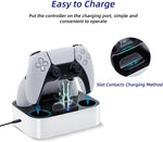 Mcbazel PS5 DualSense Controller Fast Charging Station