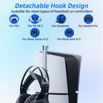 Mcbazel Vertical Display Stand for PS5 Slim LED Display Stand with Controller Charger & Headset Holder