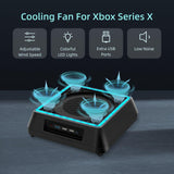 Mcbazel Cooling Stand with LED Lighting for Xbox Series X Console