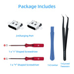Mcbazel 2 Pack Replacement Type C Port for Switch