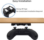 Mcbazel Under Desk Mount for Xbox Series X/S, Xbox One X/S, Xbox Elite 1/2, Xbox One, Xbox 360, Switch Pro Controller