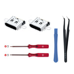 Mcbazel 2 Pack Replacement Type C Port for Switch