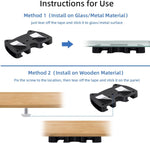 Mcbazel Under Desk Mount for Xbox Series X/S, Xbox One X/S, Xbox Elite 1/2, Xbox One, Xbox 360, Switch Pro Controller