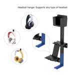 Mcbazel Controller and Headset Wall Mount Stand Holder for PS5 / PS4 / Xbox Series X&S / Switch Pro