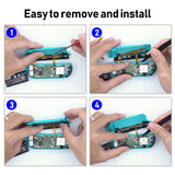 Mcbazel Replacement SL SR Left Right Sync Button Ribbon Flex Cable Set for Switch Joy-Con
