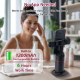 Mcbazel Auto Face Tracking Tripod with 2 Fill Lights for Mobile Phone / Gimbal Stabilizer-Black