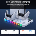 Mcbazel PS5 / PS5 Slim Console RGB Cooling Charging Station