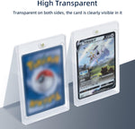 Lot 10 35PT Transparent Magnetic Game Card Case with UV Protection