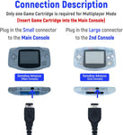 Mcbazel 2 Player Link Cable Connect Cord for Nintendo GBA Gameboy Advance and SP