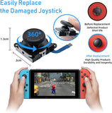Mcbazel 3D Replacement Joystick Analog Thumb Stick for Switch / Switch OLED Joy-Con