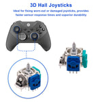 5 In 1 Hall Effect Analog Joystick Repair Kit with Opening Tool for Xbox Elite 2