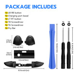 Mcbazel LBRB+Baffle+LTRT for XBOX Series S/X(Black) with T6 T8 Case Unlock Kit