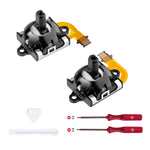 Mcbazel Joystick Replacement Kit for PlayStation Portal/PlayStation VR2 Controller, 6 In 1 Hall Analog Joystick Repair Kit with Opening Tool for PlayStation Portal and PSVR 2 Controllers