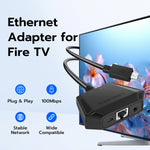 Mcbazel Fire Stick Ethernet Adapter,firestick ethernet adapter Micro USB to RJ45, Ethernet Network Adapter Compatible with Fire TV Stick 4K Max/Lite/2nd Gen/3rd Gen Fire TV